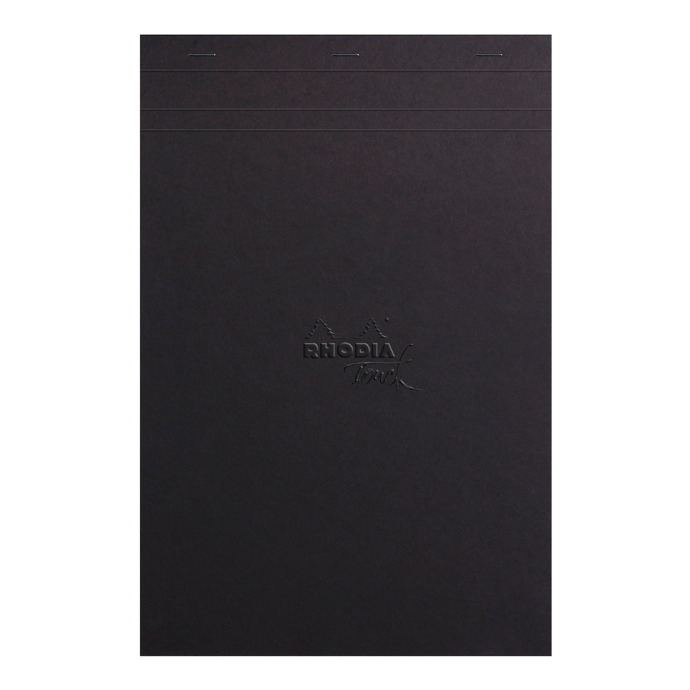 Rhodia Touch Grey Maya Pad A4+ Cross 'n' Dot Ruling