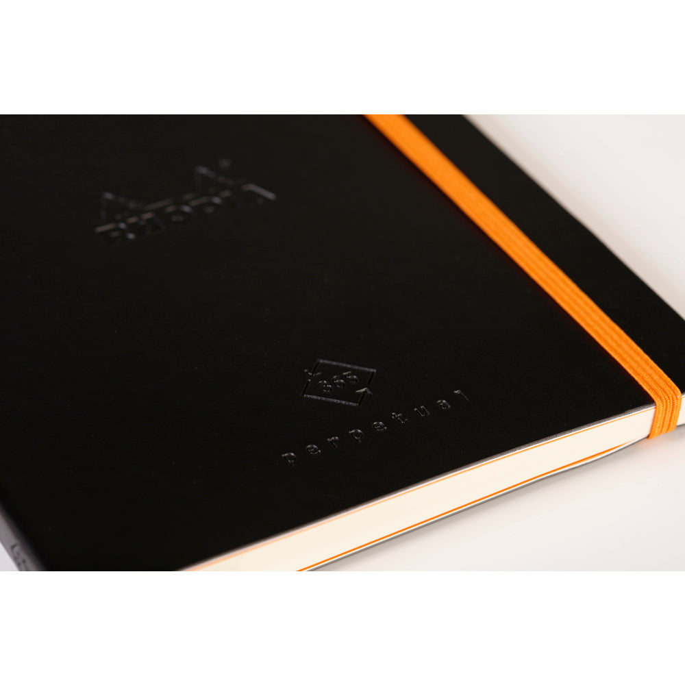 Rhodiarama 365 Perpetual Undated Planner A5 Black