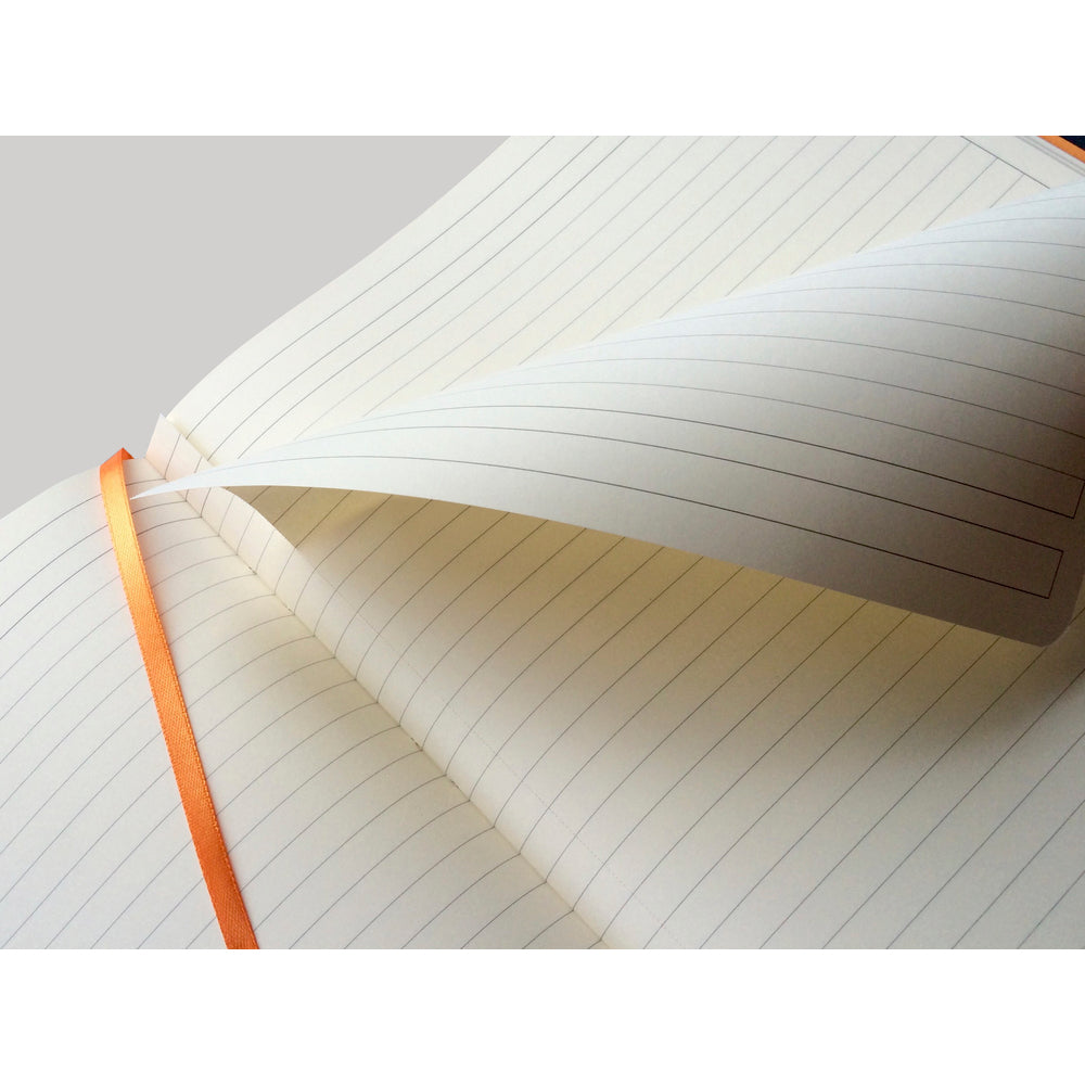 Rhodiarama Classic Softcover Notebook A4+ Lined Orange