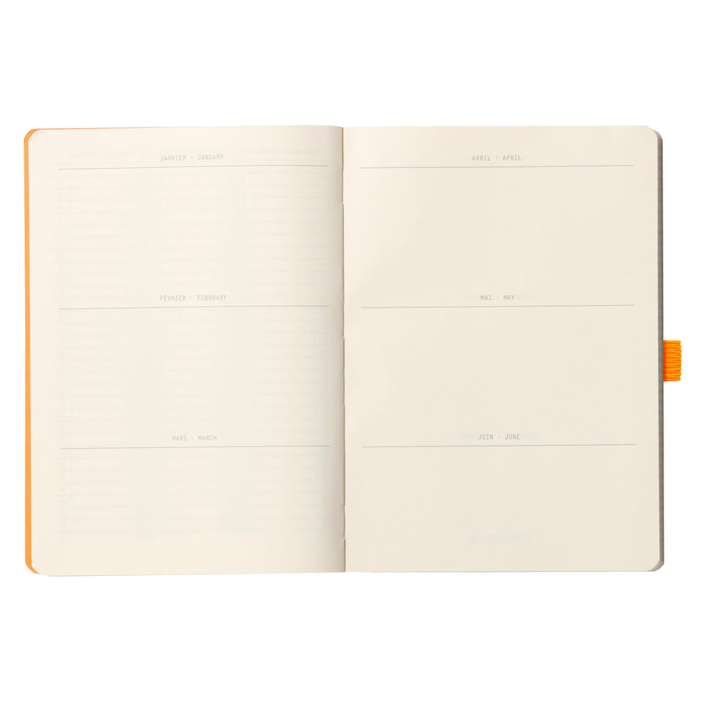 Rhodiarama Goalbook Softcover A5 Dot Grid Turquoise