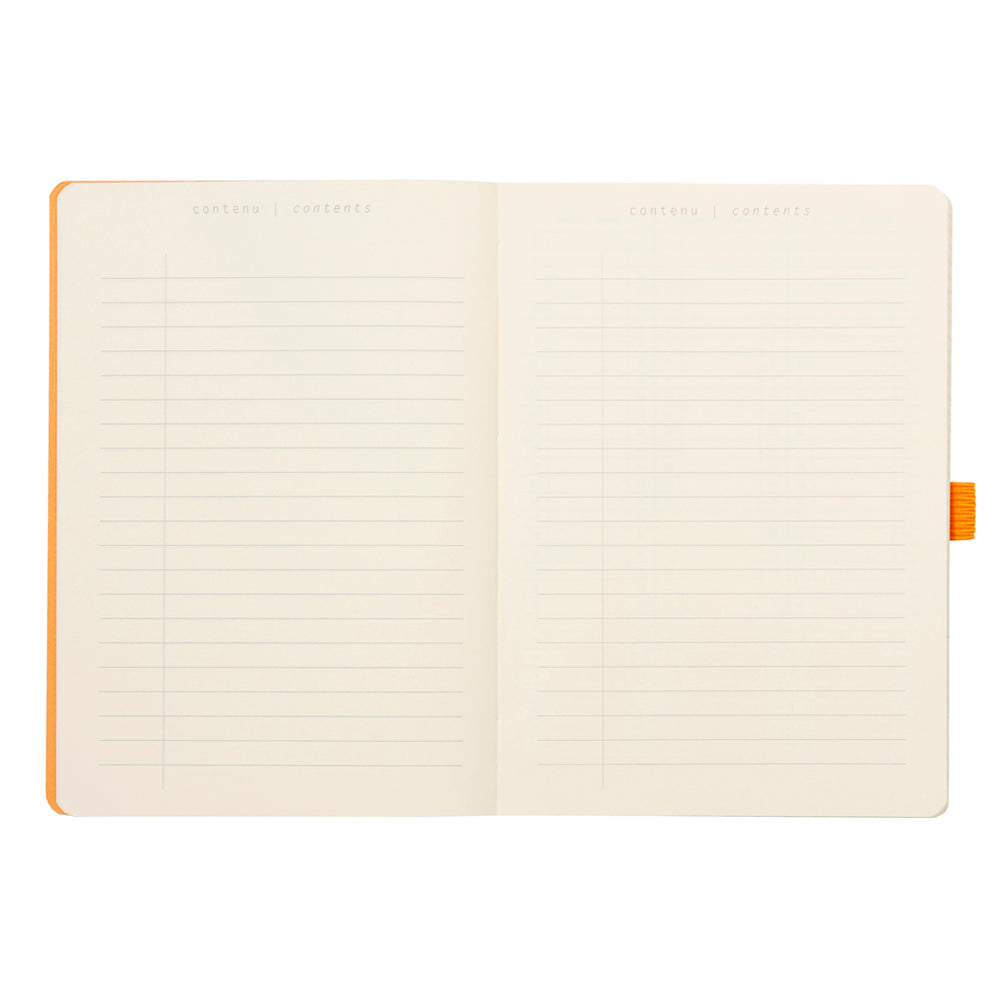 Rhodiarama Goalbook Softcover A5 Grid Black
