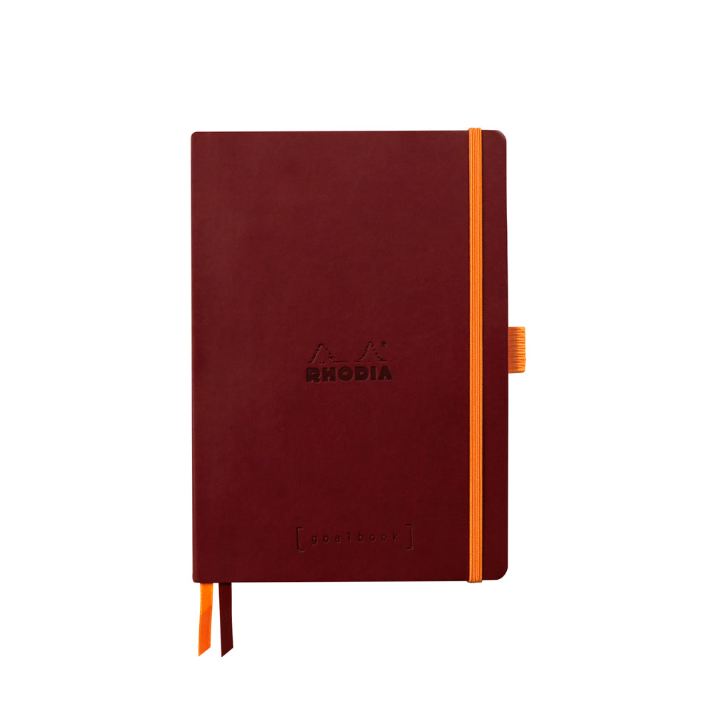 Rhodiarama Goalbook Softcover A5 Dot Grid Burgundy