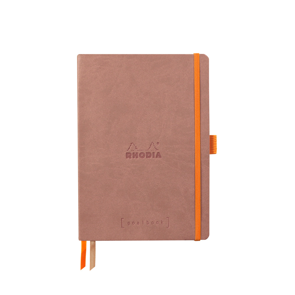 Rhodiarama Goalbook Softcover A5 Dot Grid Rosewood