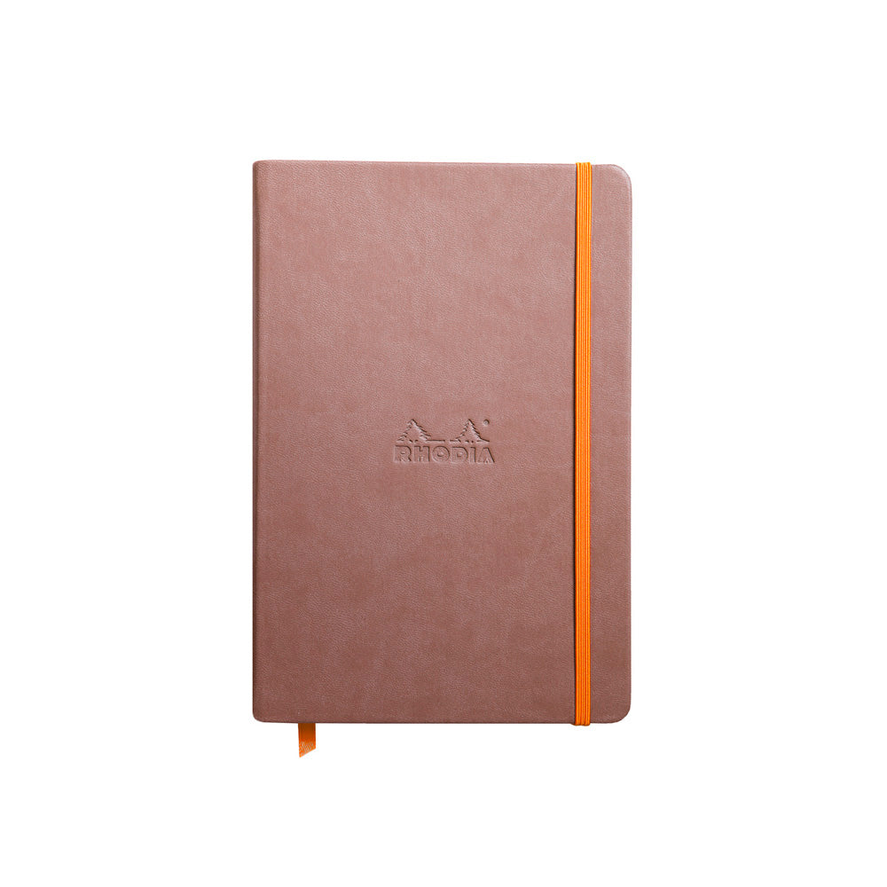 Rhodiarama Classic Hardcover Notebook A5 Lined Taupe