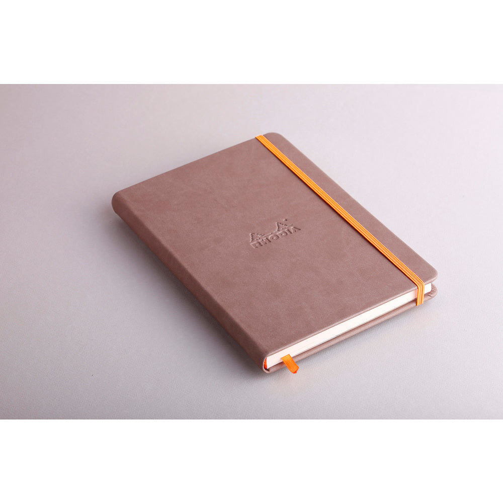 Rhodiarama Classic Hardcover Notebook A5 Lined Taupe