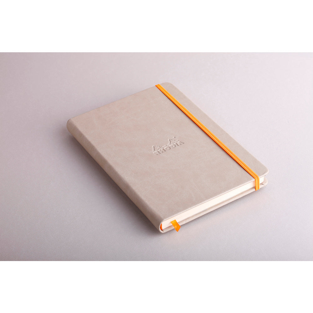 Rhodiarama Classic Hardcover Notebook A5 Lined Beige