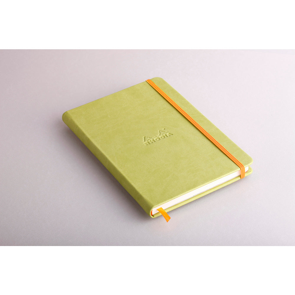 Rhodiarama Classic Hardcover Notebook A5 Lined Anise Green
