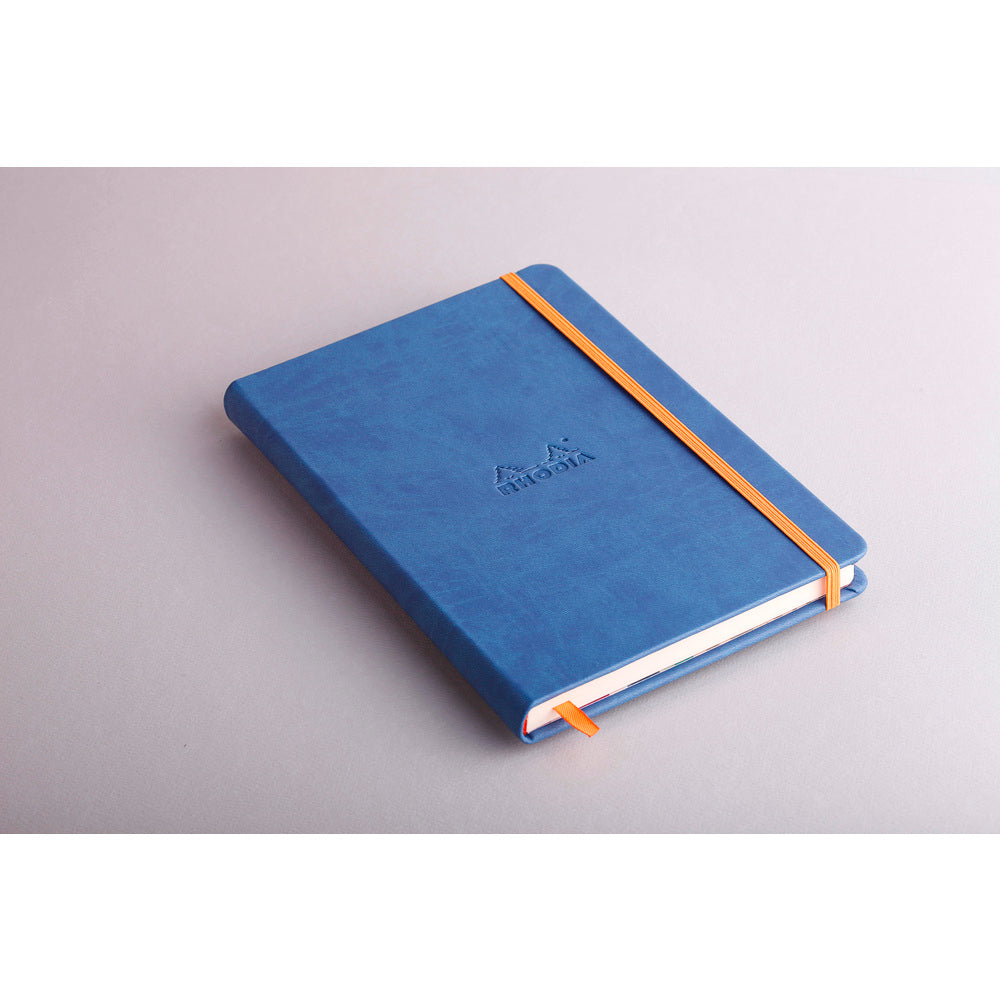 Rhodiarama Classic Hardcover Notebook A5 Lined Sapphire