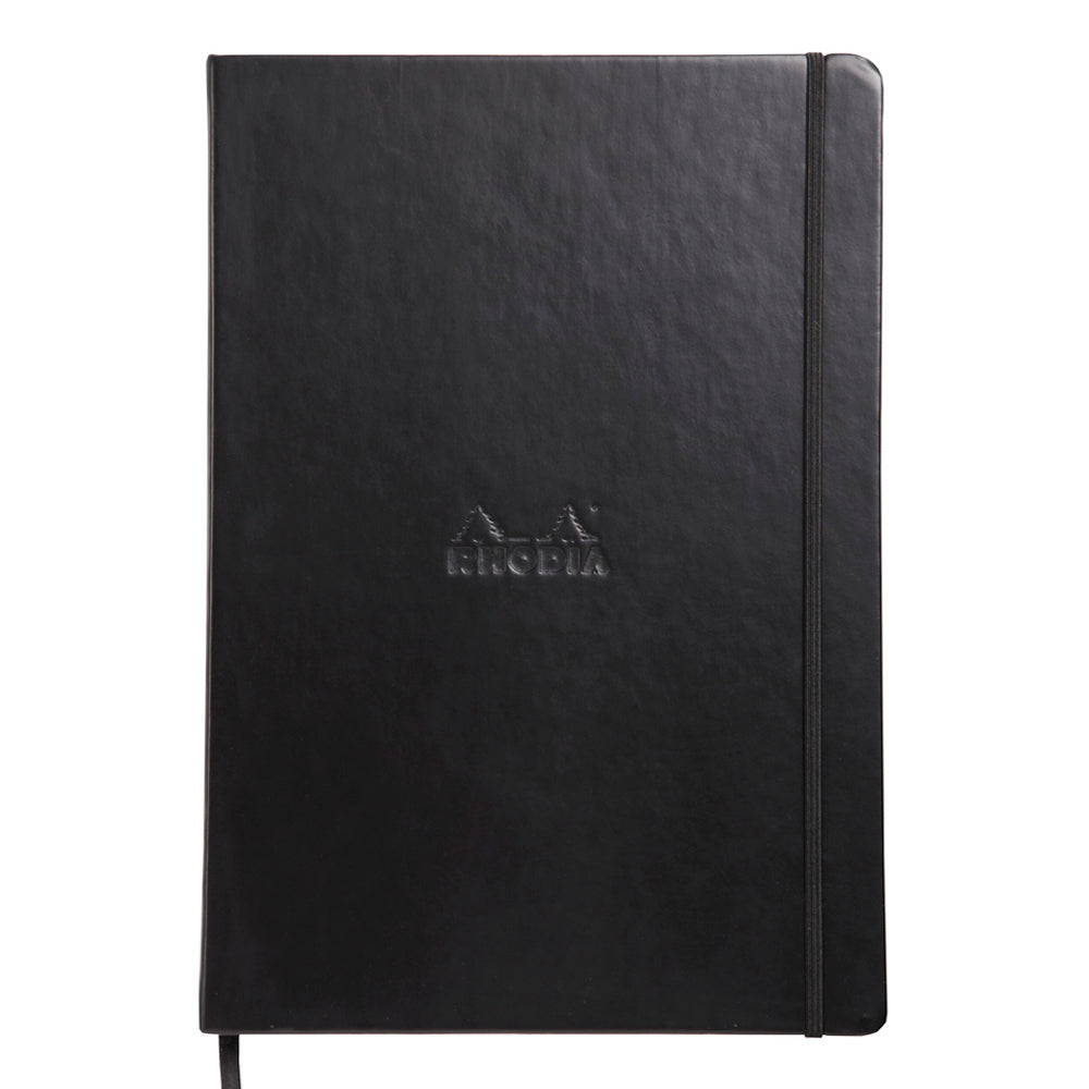 Webbie Webnotebook A4 Dot Grid Black
