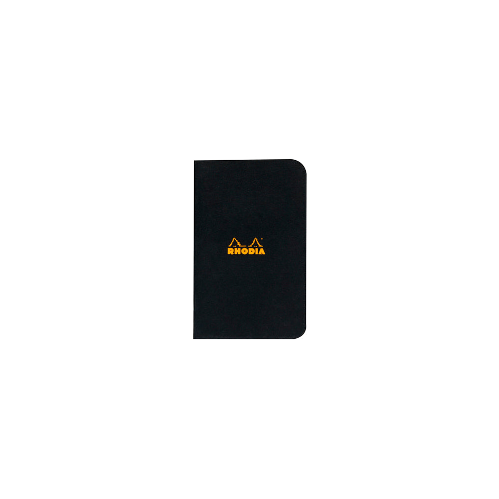 Cahier Notebook A7 Grid Black