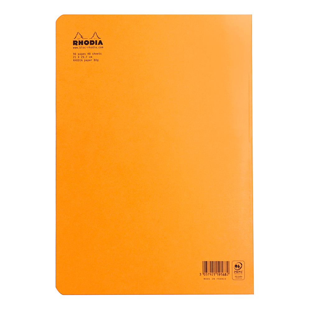 Cahier Notebook A4 Lined Orange