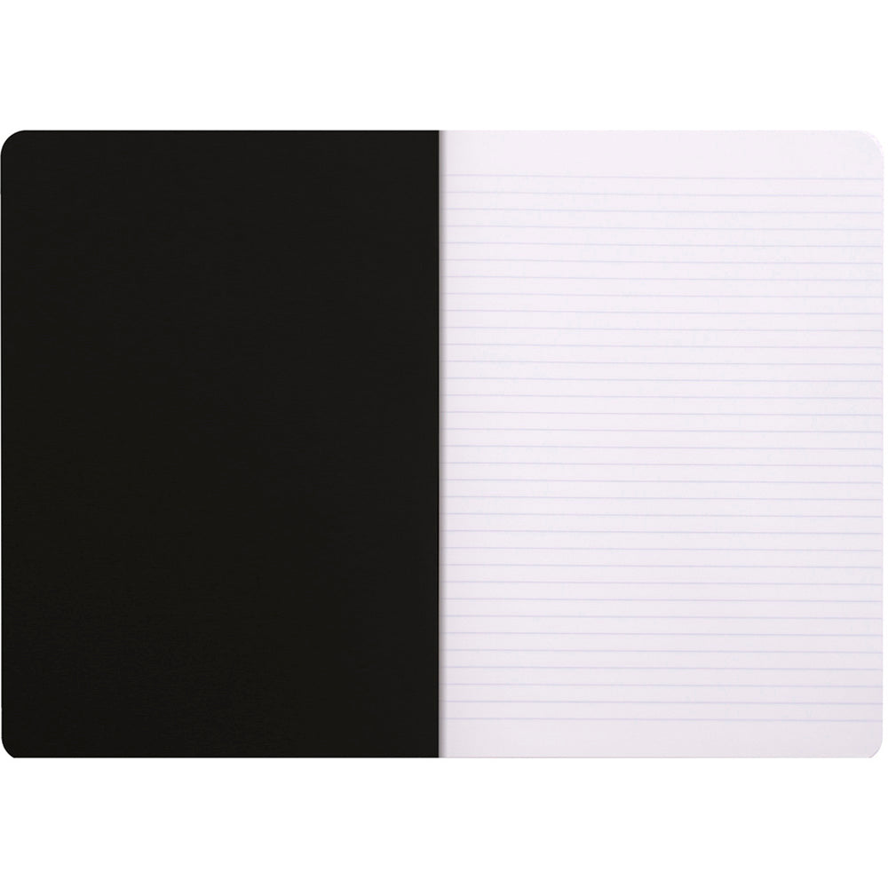 Cahier Notebook A4 Lined Black