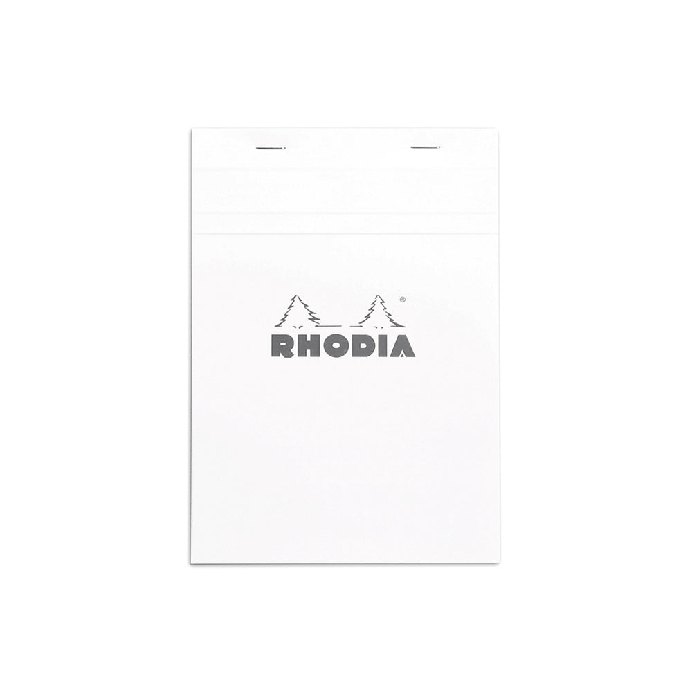 No. 16 Head Stapled Notepad A5 Grid White