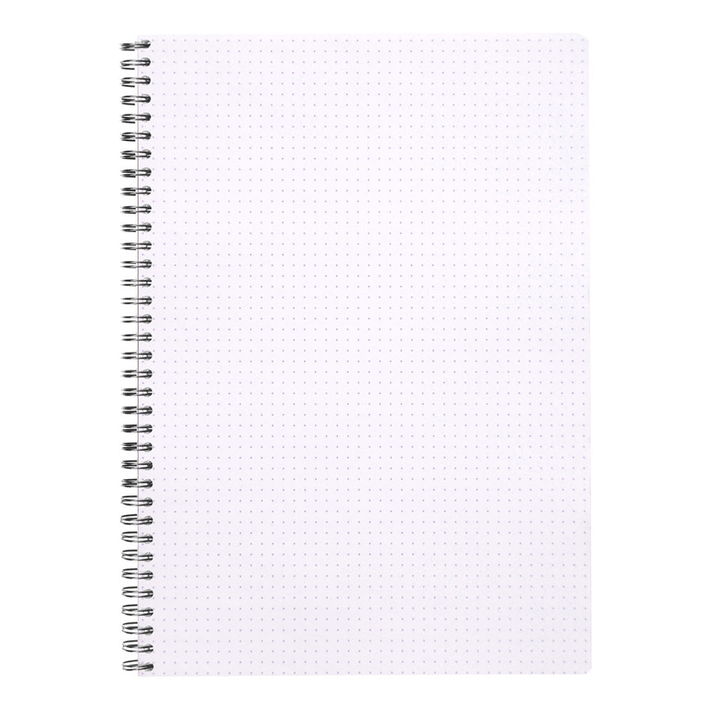 Wirebound Notebook A4+ Dot Grid Black