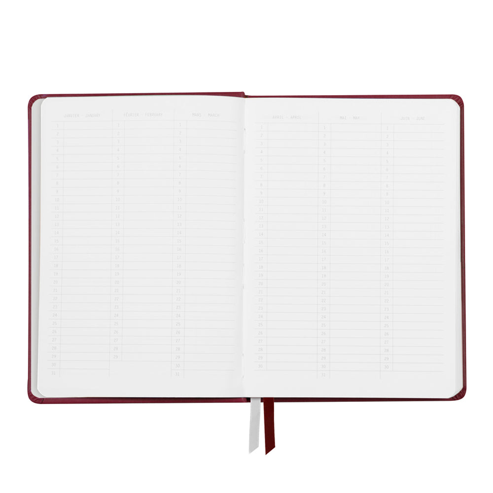Rhodiarama Goalbook Creation 200gsm White Paper A5 Blank Rosewood