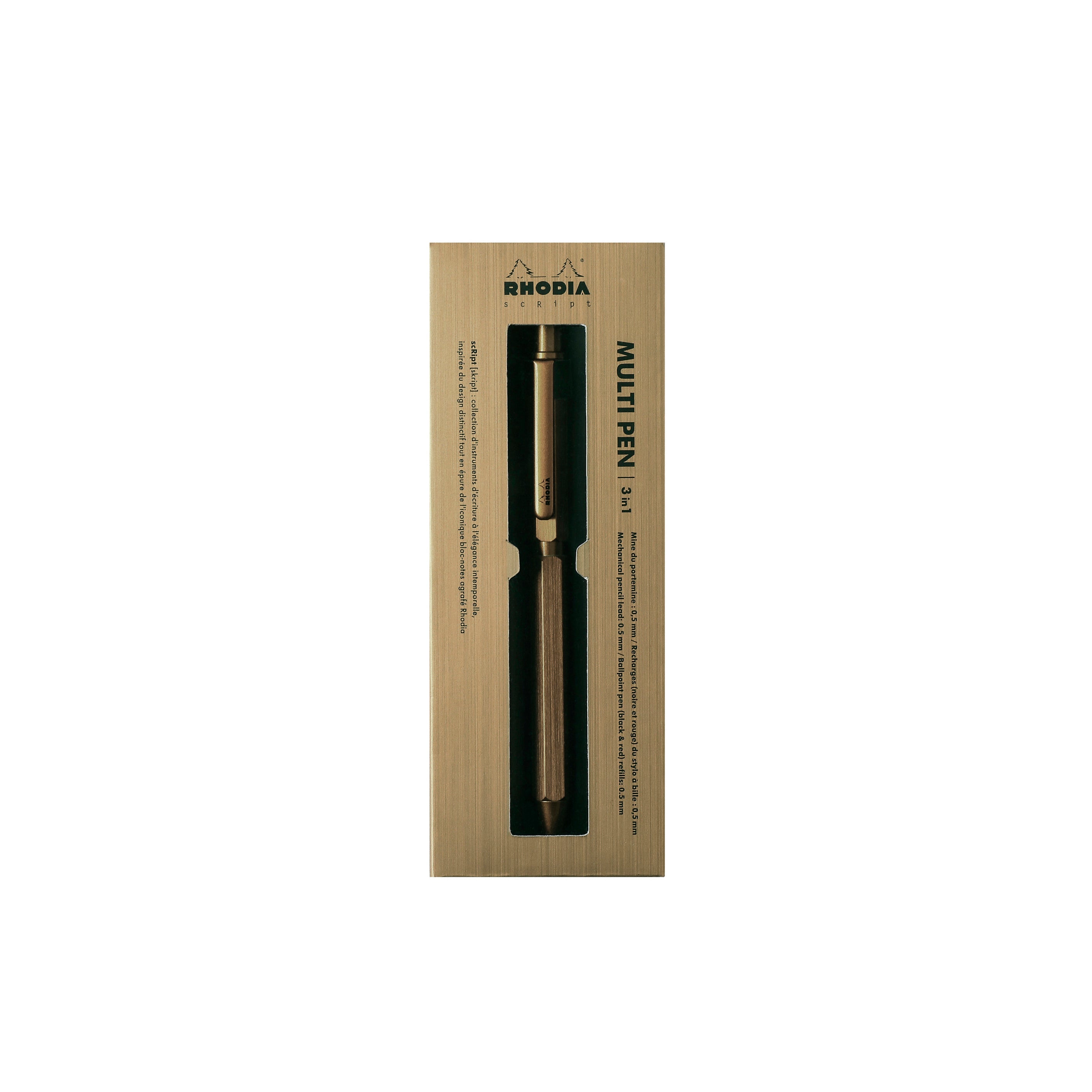scRipt 3-in-1 MultiPen Gold