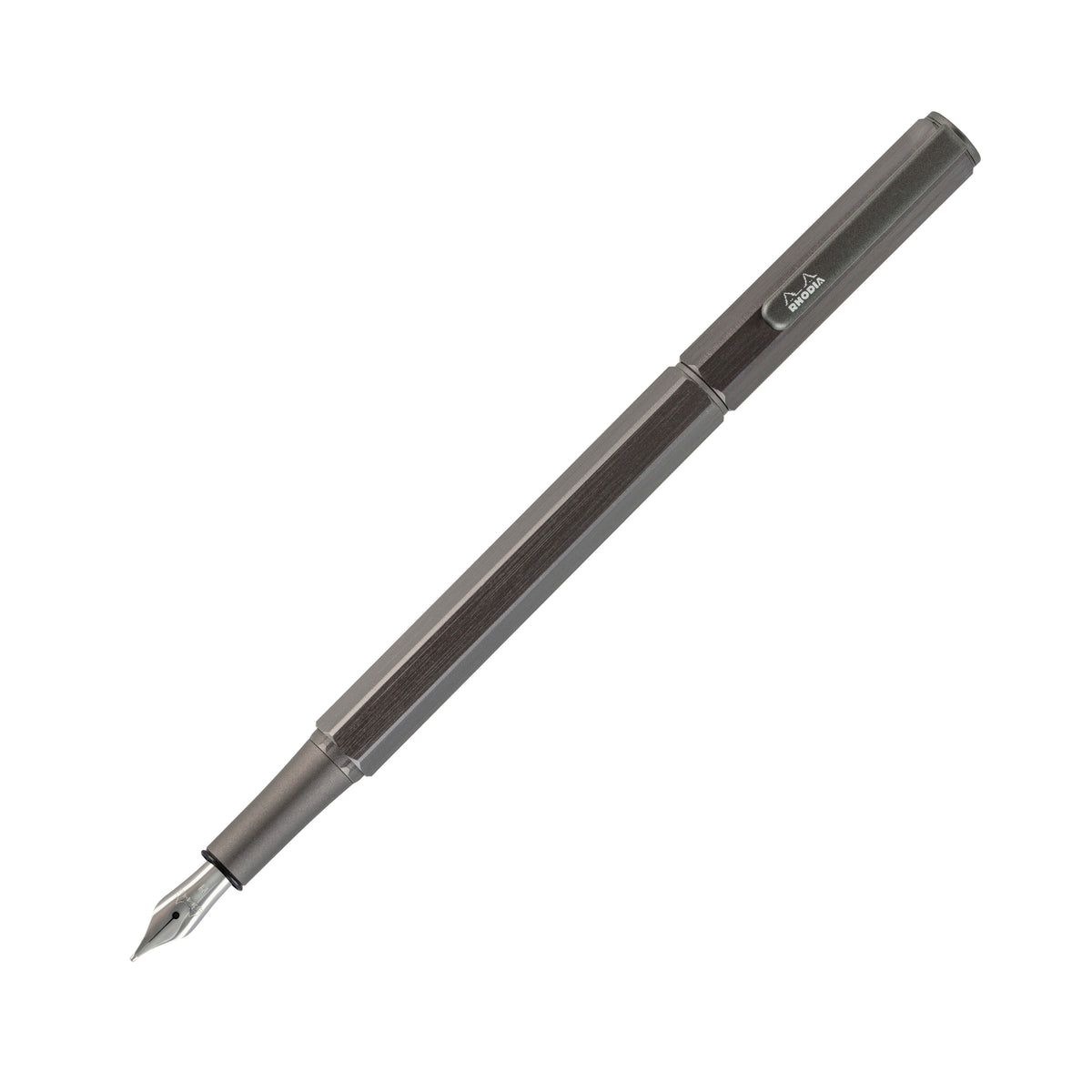 Rhodia scRipt Fountain Pen Medium Nib Titanium
