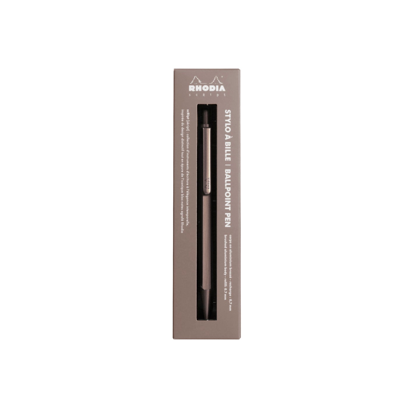 scRipt Ballpoint Pen Rosewood