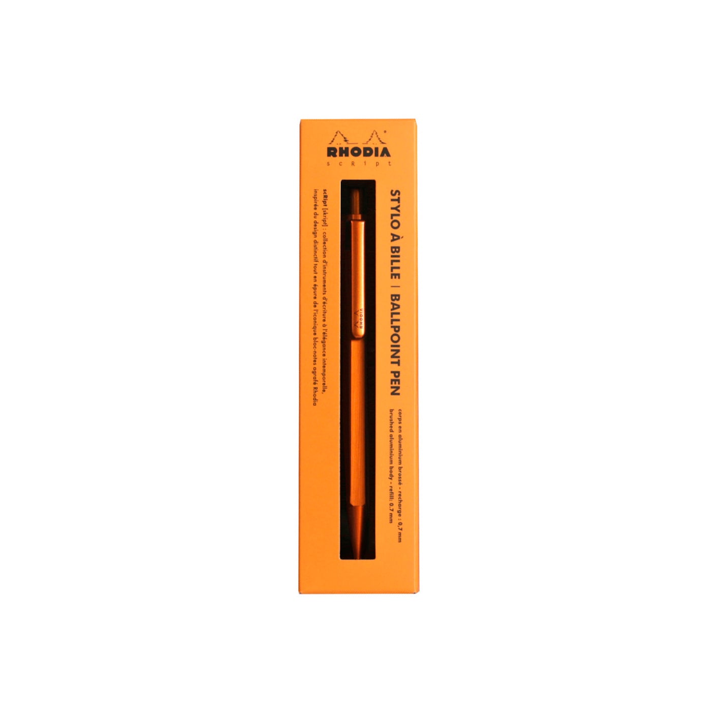 scRipt Ballpoint Pen Orange