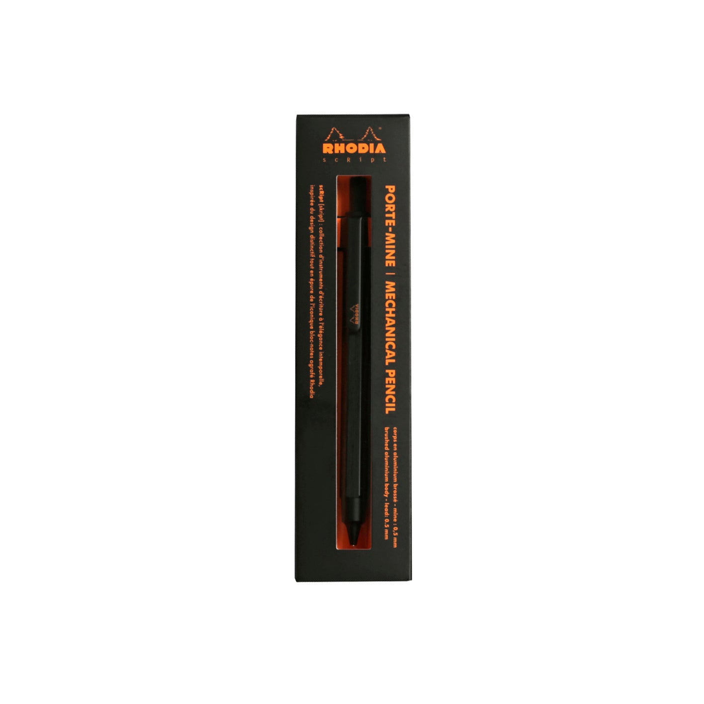 scRipt Mechanical Pencil Black