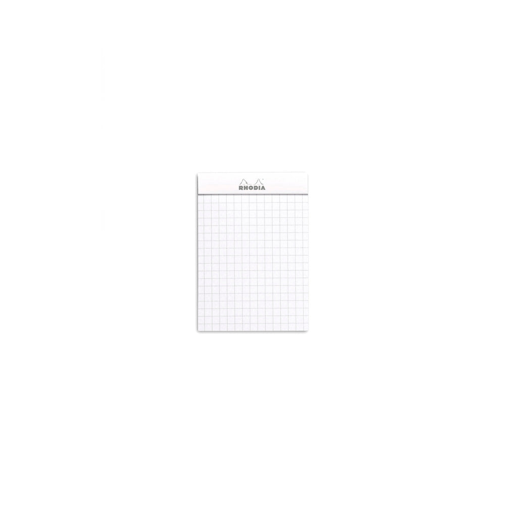 No. 11 Head Stapled Notepad A7 Grid White
