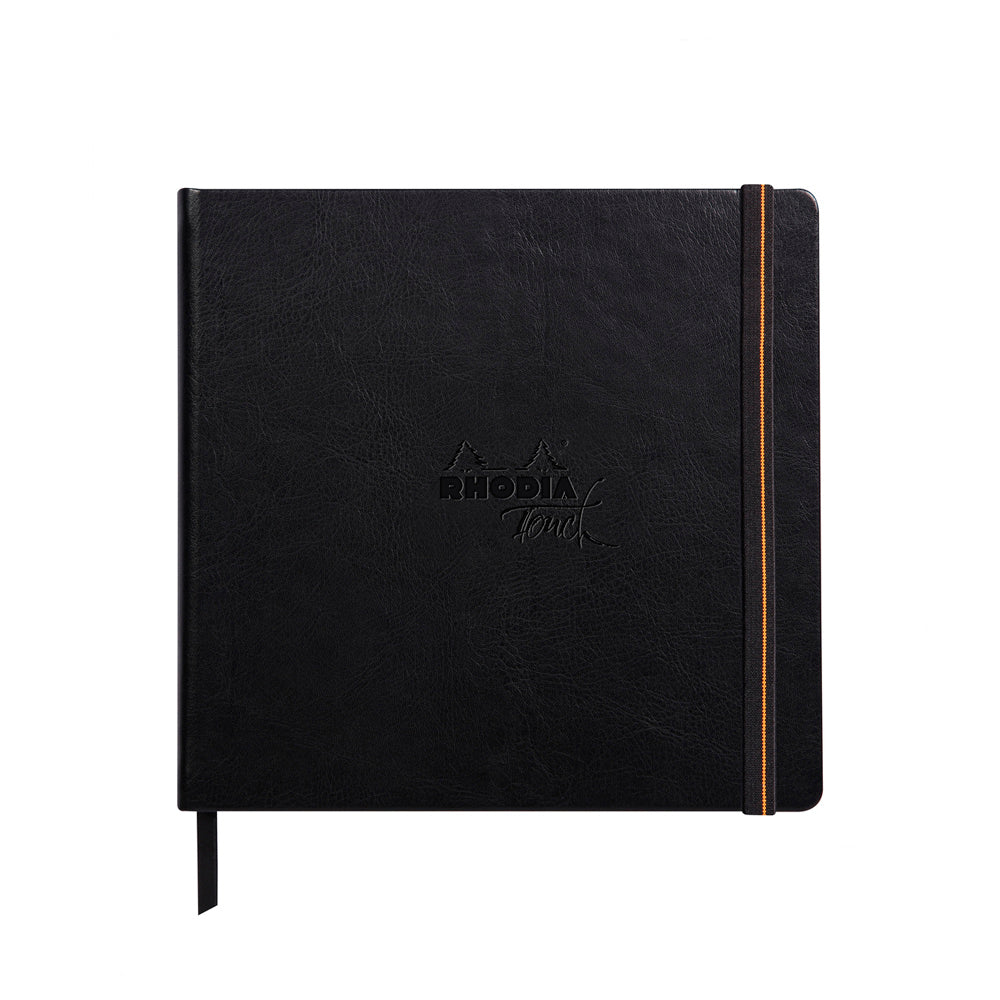 Rhodia Touch Carbon Book Hardcover Square 21cm x 21cm Blank