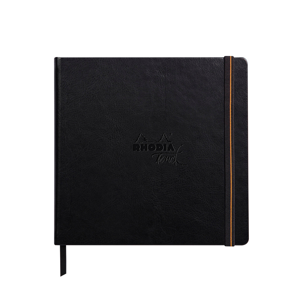 Rhodia Touch Pen & Inkwash Book Hardcover Square 21cm x 21cm Blank