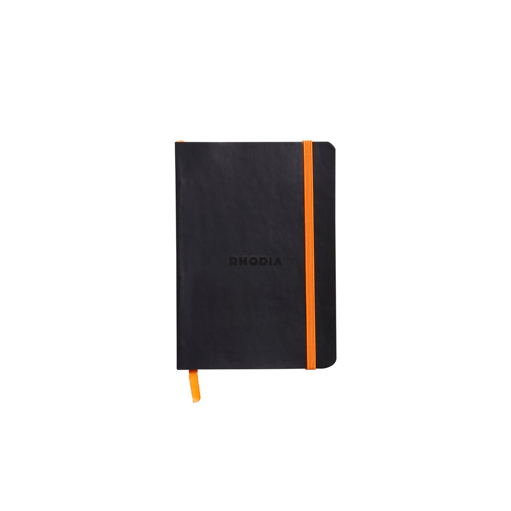 Rhodiarama Classic Softcover Notebook A6 Lined Black