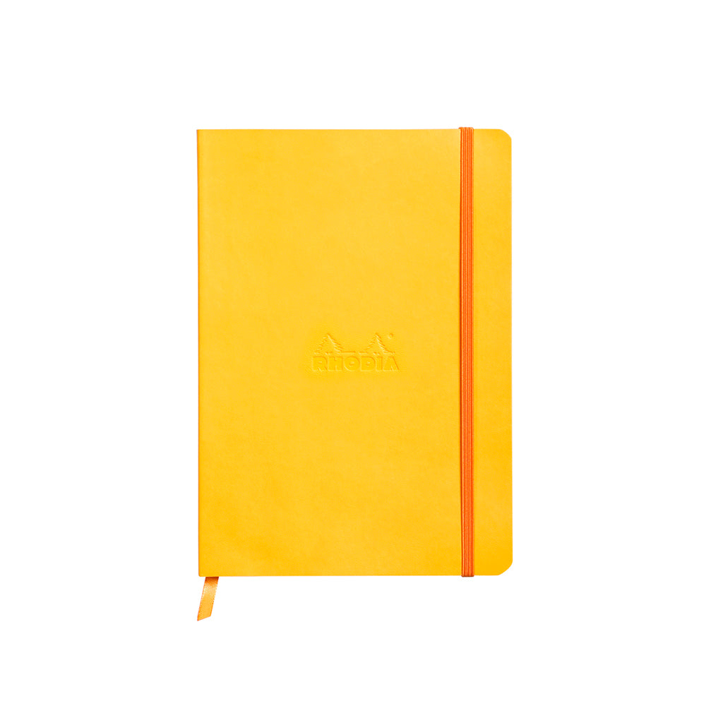 Rhodiarama Classic Softcover Notebook A5 Lined Daffodil