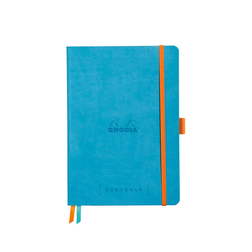 Rhodiarama Goalbook Softcover A5 Dot Grid Turquoise
