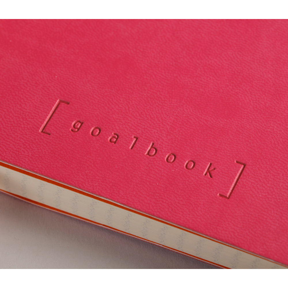 Rhodiarama Goalbook Softcover A5 Dot Grid Raspberry