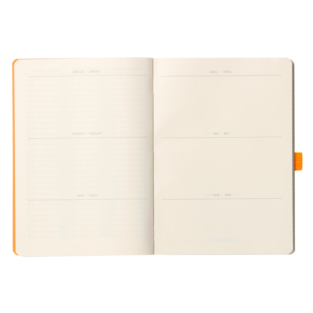 Rhodiarama Goalbook Softcover A5 Dot Grid Sage