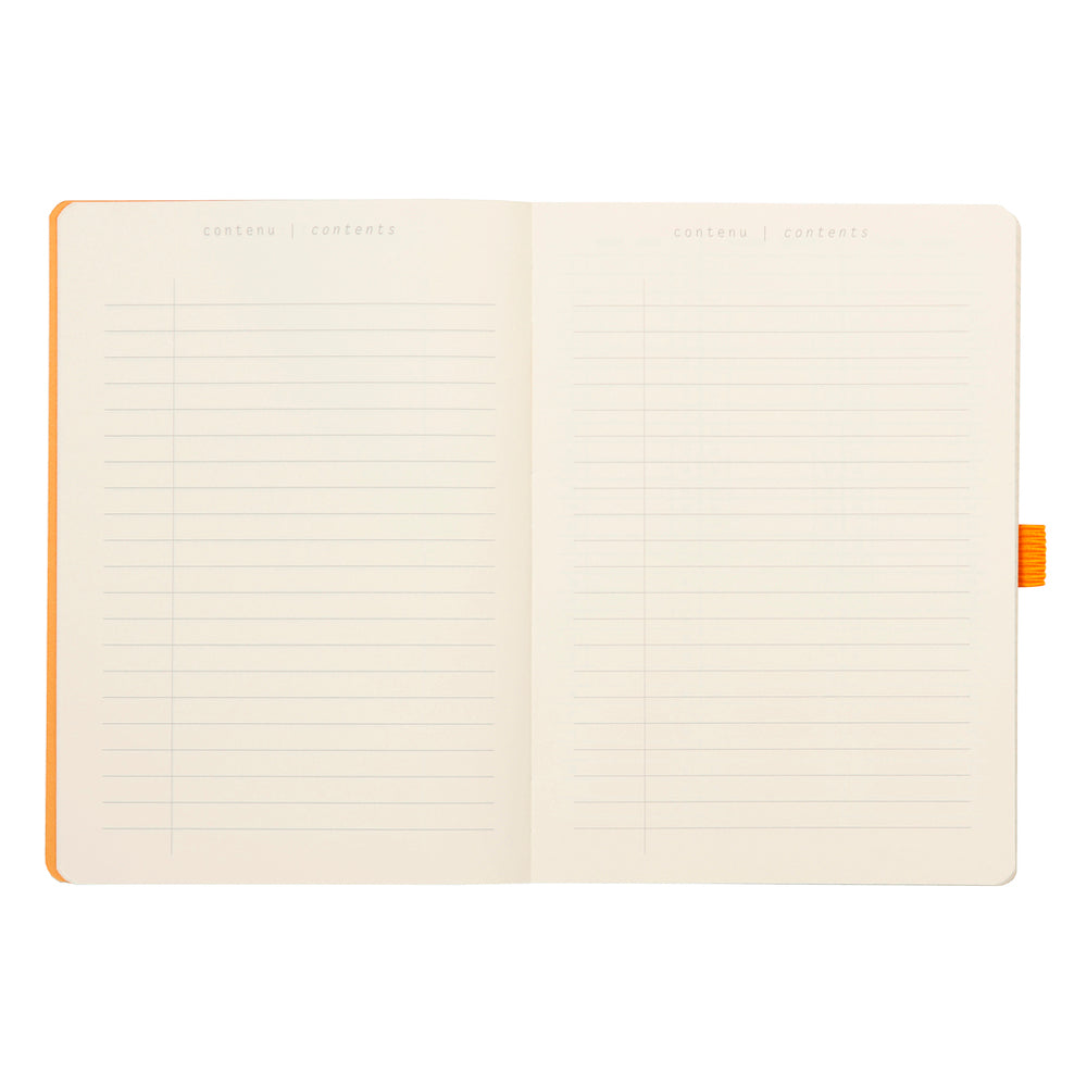 Rhodiarama Goalbook Softcover A5 Dot Grid Peacock