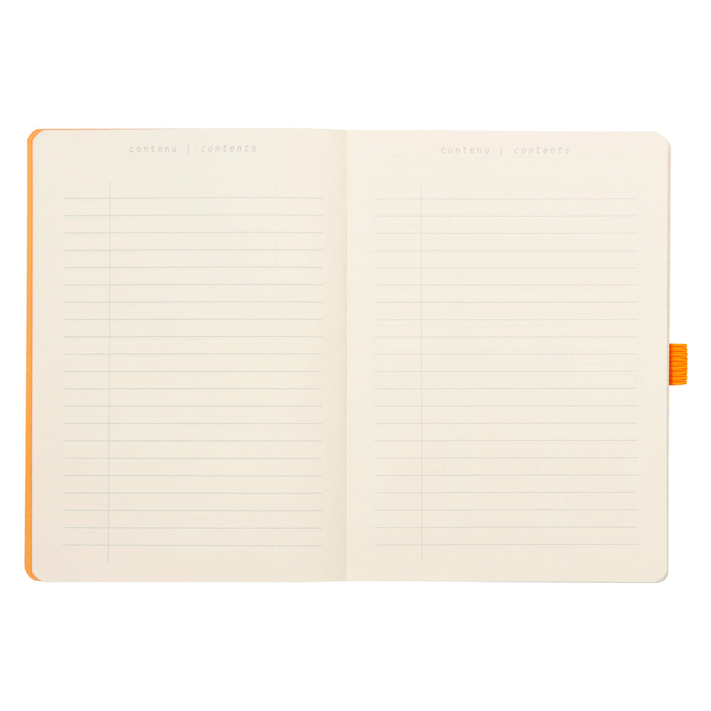 Rhodiarama Goalbook Softcover A5 Dot Grid Midnight Blue (Dark Navy)
