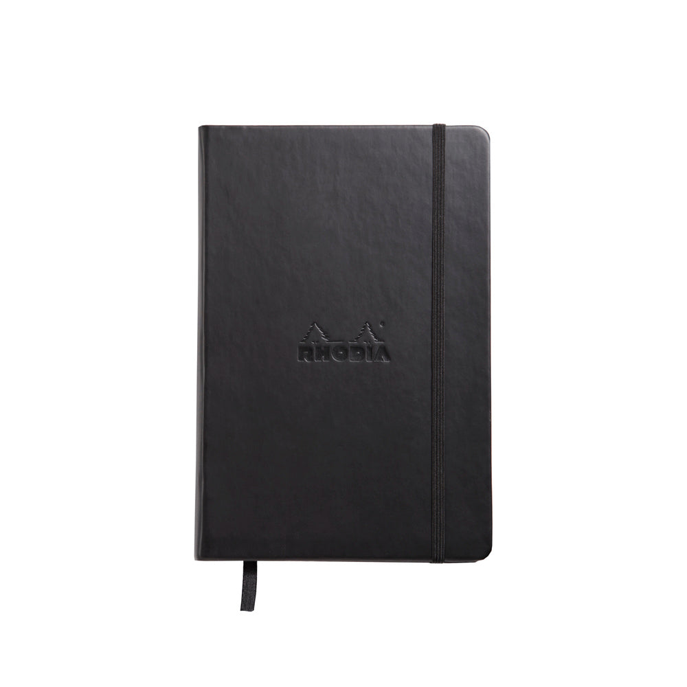 Webbie Webnotebook A5 Dot Grid Black