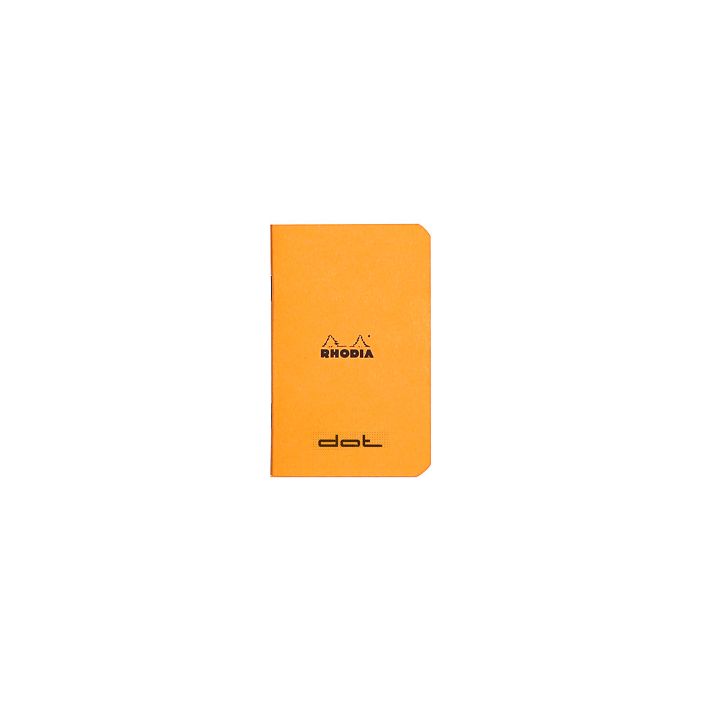 Cahier Notebook A7 Dot Grid Orange