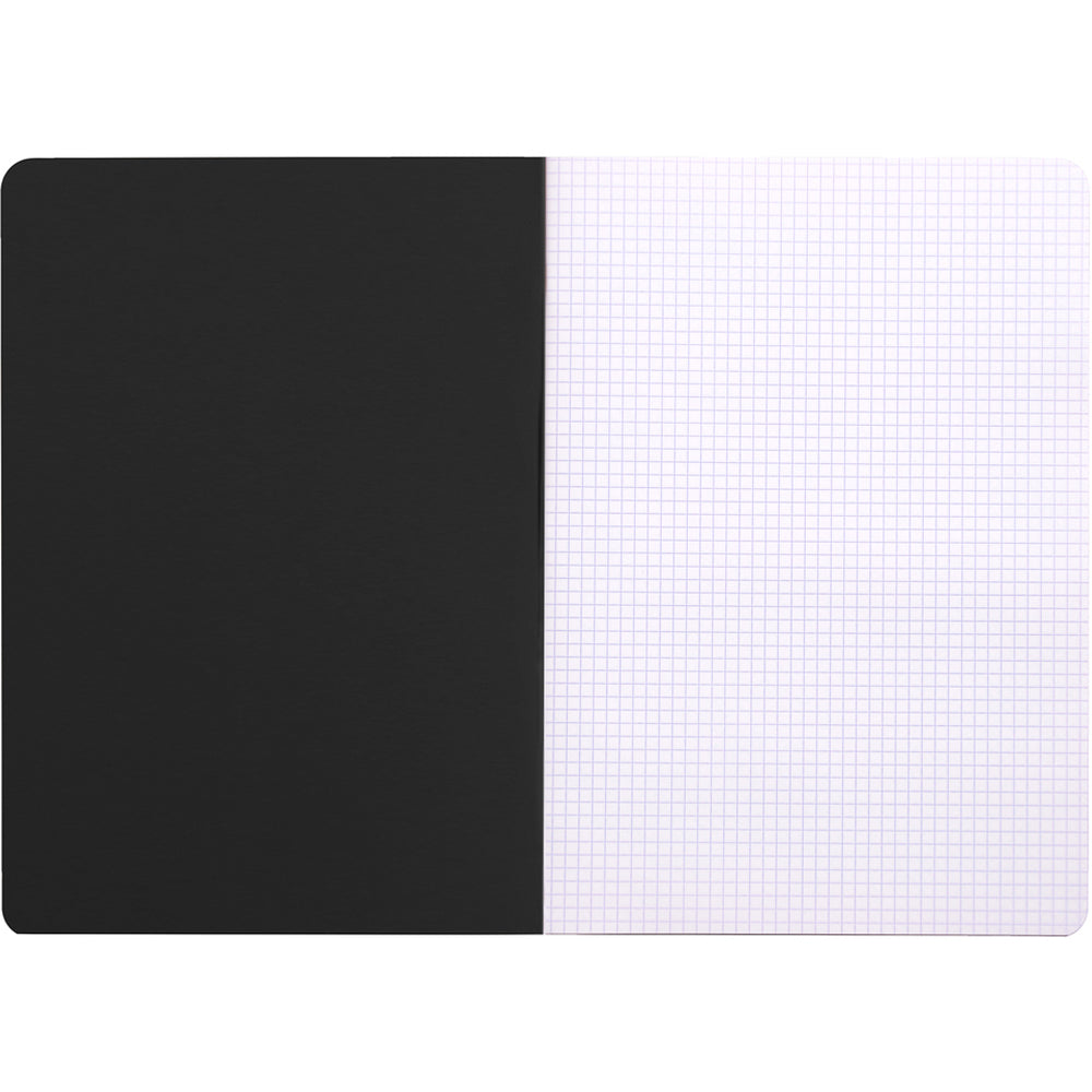 Cahier Notebook A4 Grid Black