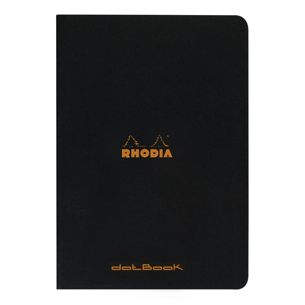Cahier Notebook A4 Dot Grid Black