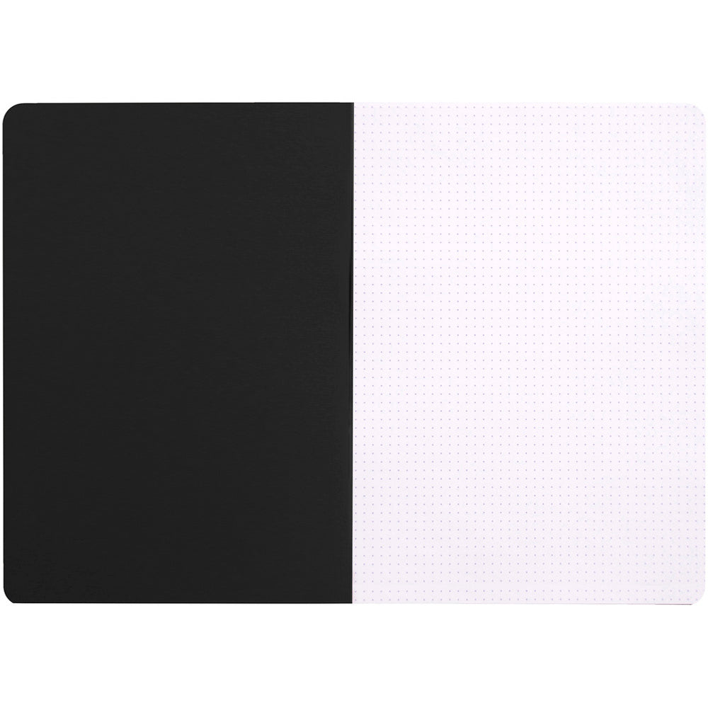 Cahier Notebook A4 Dot Grid Black