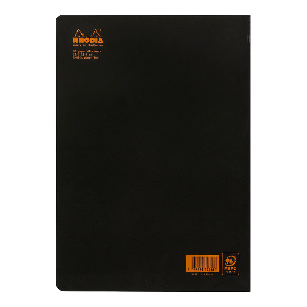 Cahier Notebook A4 Dot Grid Black