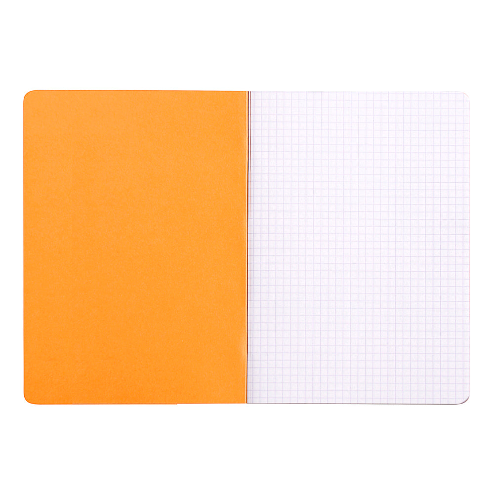 Cahier Notebook A5 Grid Orange