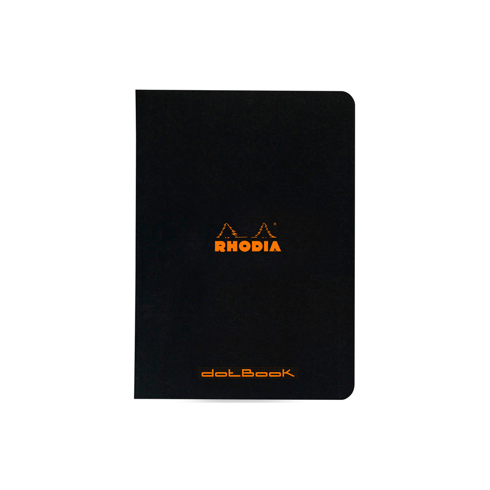 Cahier Notebook A5 Dot Grid Black