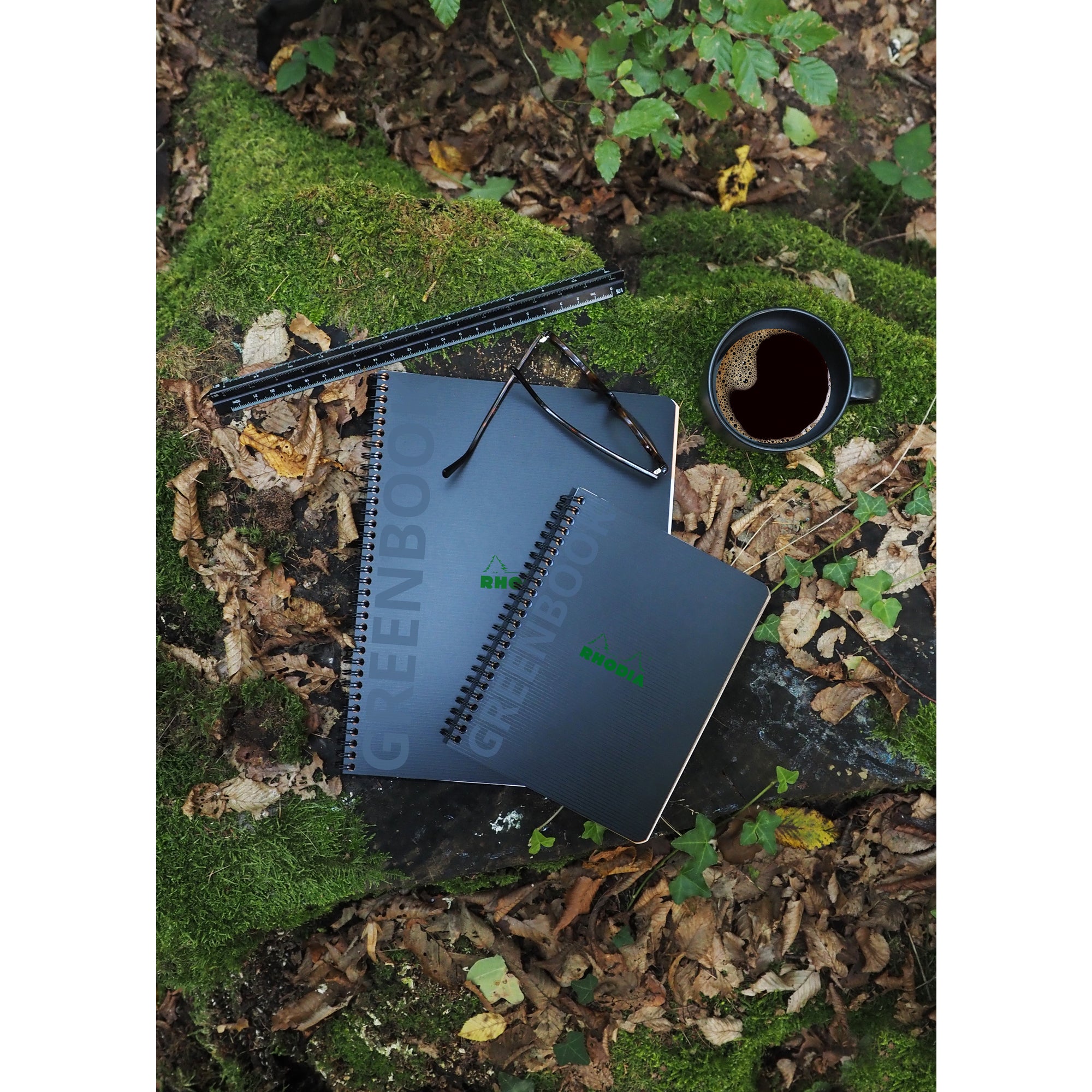 Rhodiactive GreenBook Wirebound A5+ Grid