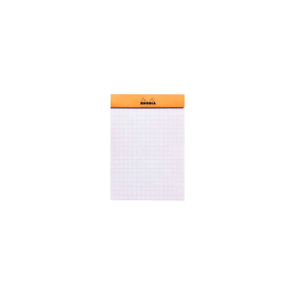 No. 12 Head Stapled Notepad Pocket Grid Orange