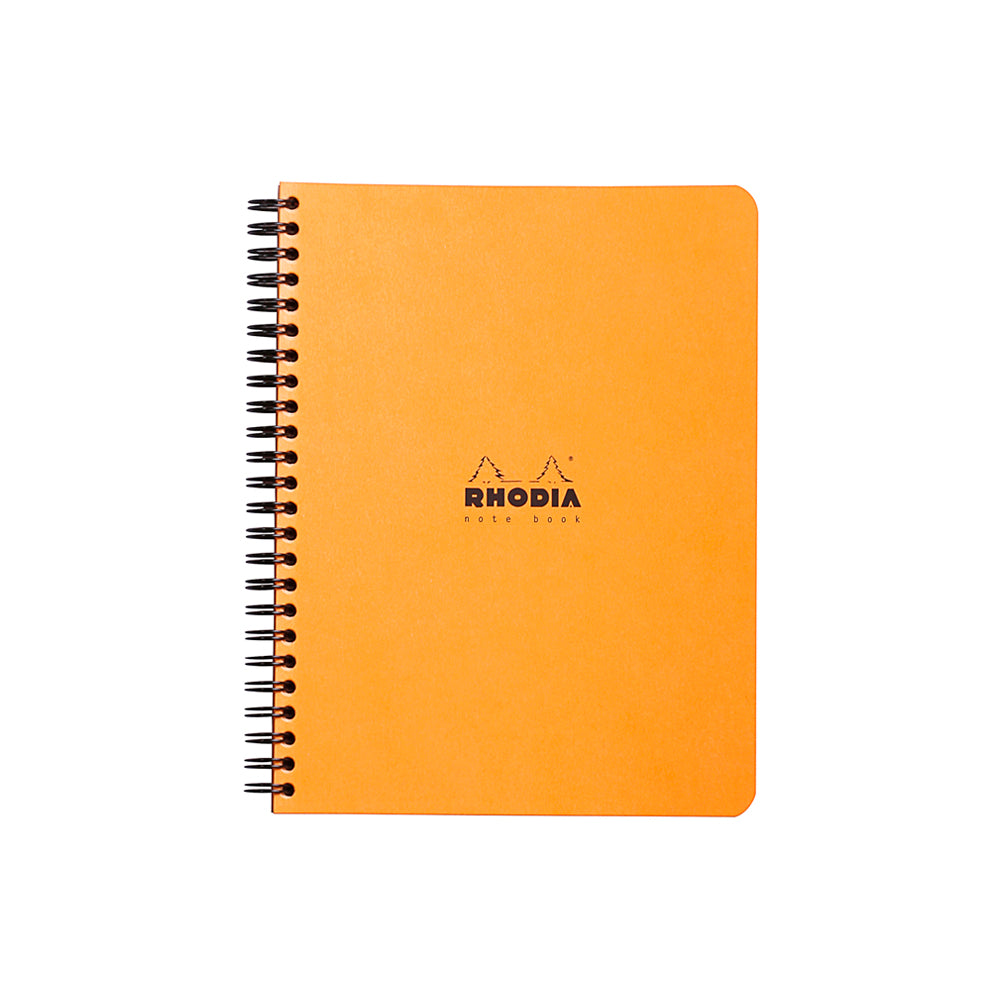 Wirebound Notebook A5+ Dot Grid Orange