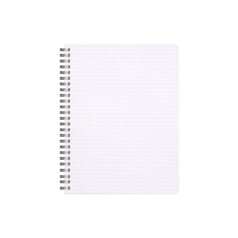 Wirebound Notebook A5+ Dot Grid Orange