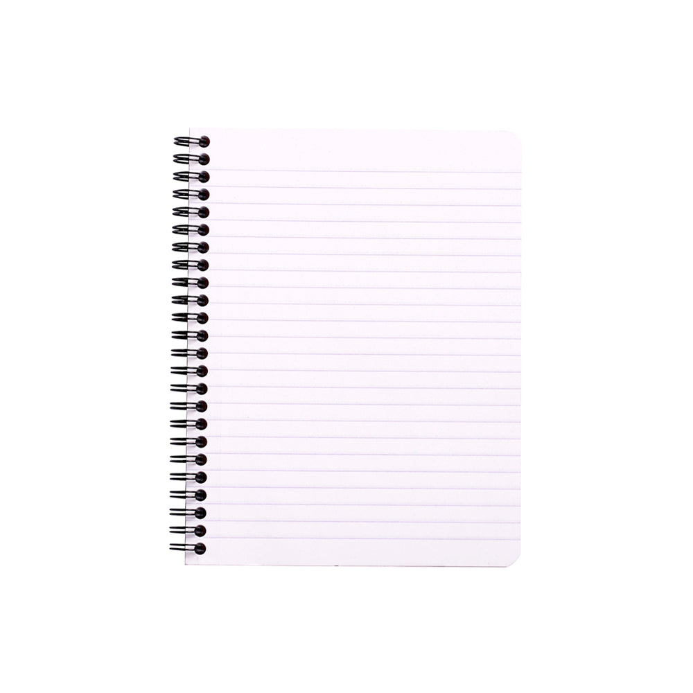 Wirebound Notebook A5+ Lined Orange