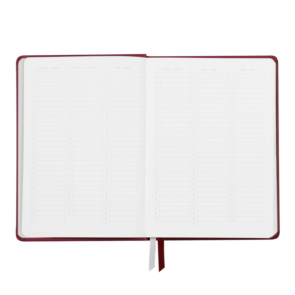 Rhodiarama Goalbook Creation 200gsm White Paper A5 Blank Poppy Red