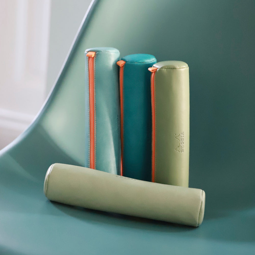 Rhodiarama Round Pencil Case Celadon