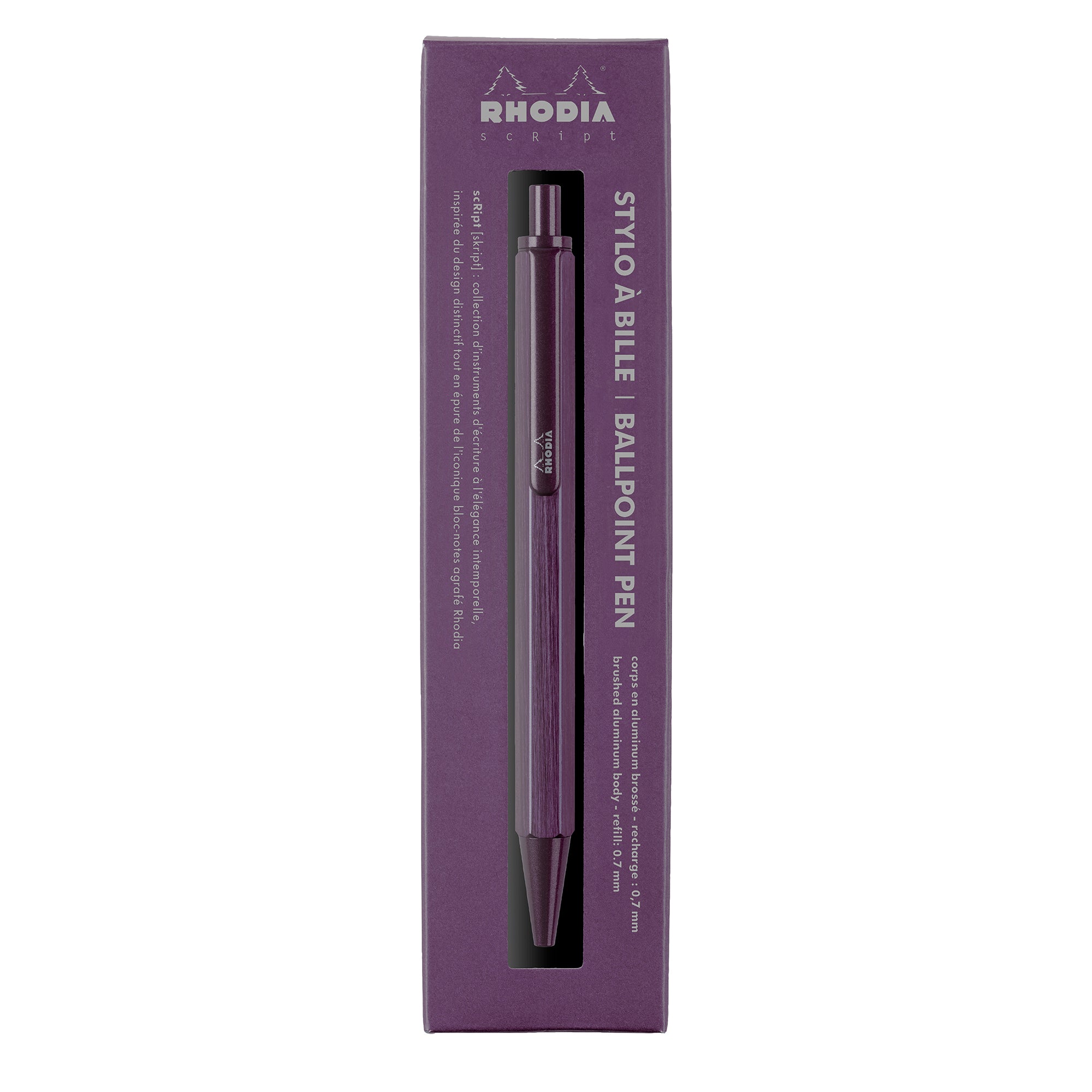 scRipt Ballpoint Pen Eggplant